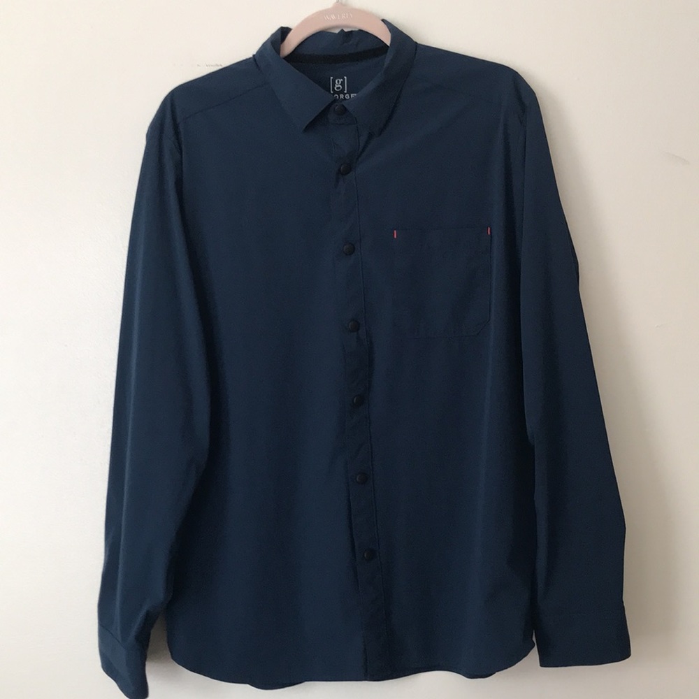 George mens button shirt